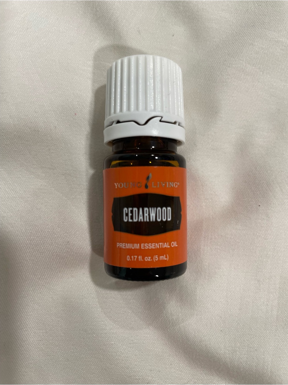 Young Living Cedarwood Essential Oil 5 ml- BRAND NEW UNOPENED SEALED BOTTLE